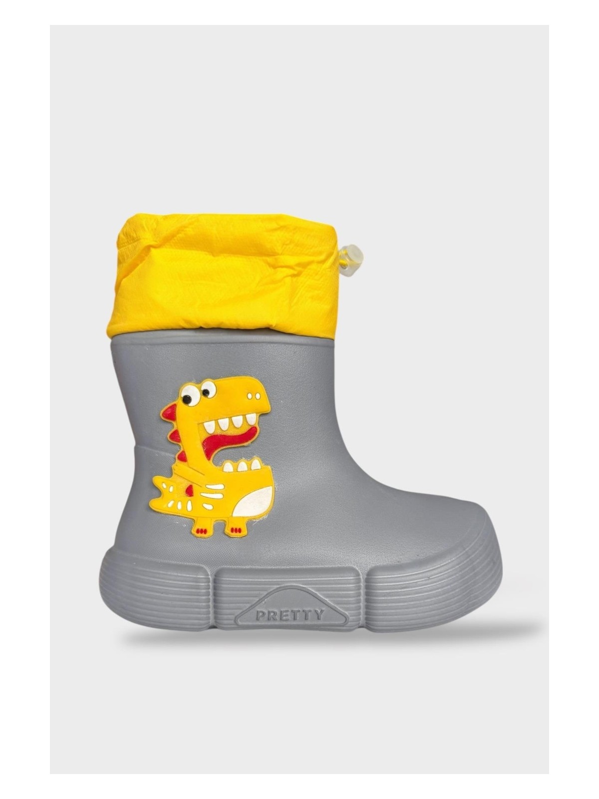 Liger Çocuk Kışlık Su Geçirmez Yağmur Botu Siyah - Görsel 10