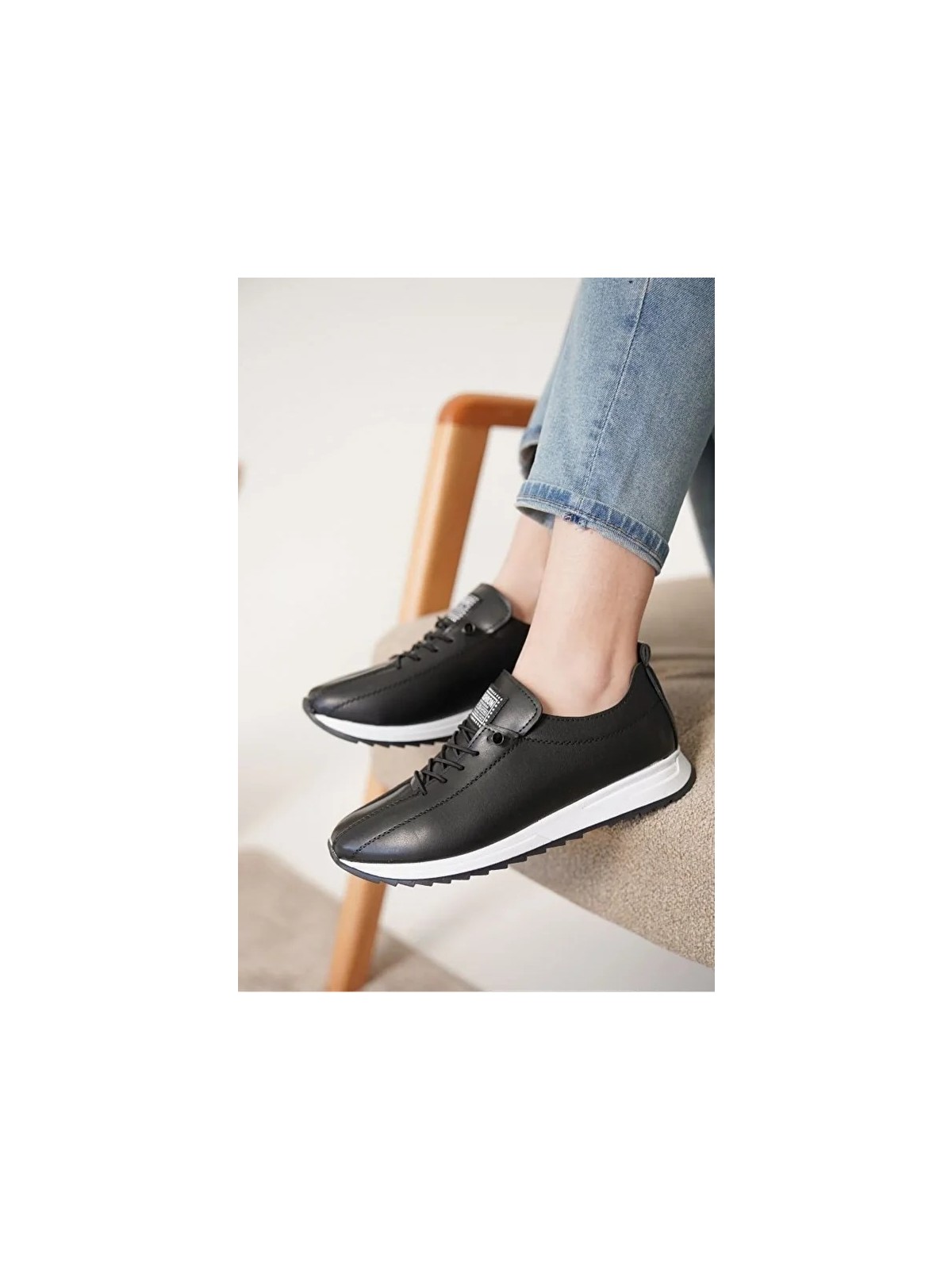 Asl Shoes Store Ortopedik Günlük Kadın Kaydırmaz Rahat Hafif Günlük Casual Ayakkabısı - Görsel 5