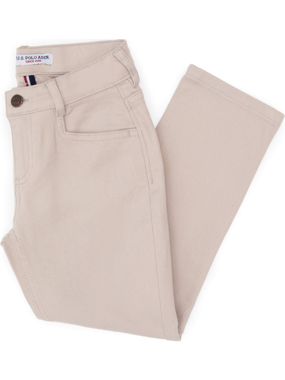 U.S. Polo Assn. U.s. Polo Assn. Erkek Çocuk Kahverengi Pantolon (Kanvas-Chino) 50317273-VR029 - Görsel 3