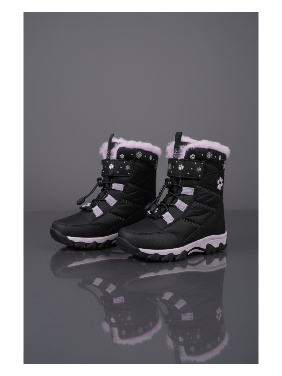 Muggo Ragyer Içi Kürklü Bağcıklı ve Cırtlı Kız Çocuk Bot