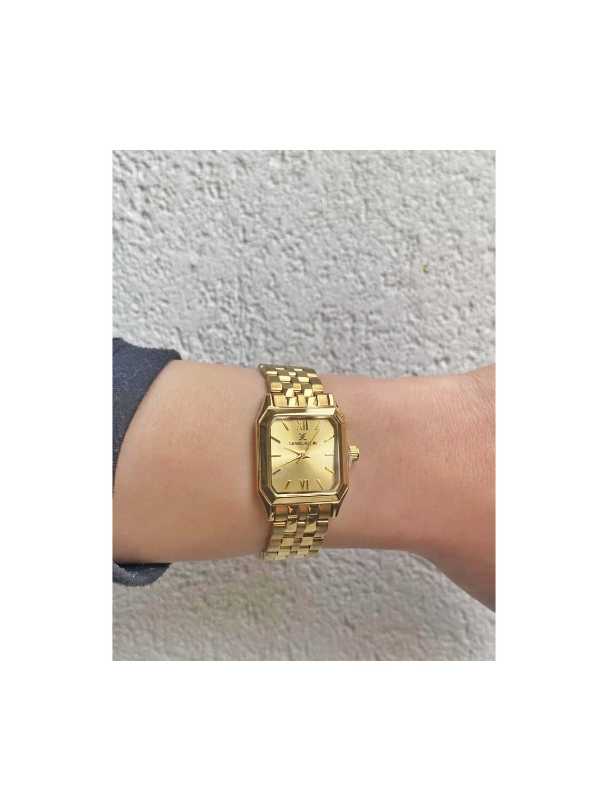 Daniel Klein DKE.1.10921 Kare Kadran 3 Atm Suya Dayanıklı Kadın Kol Saati - Görsel 6