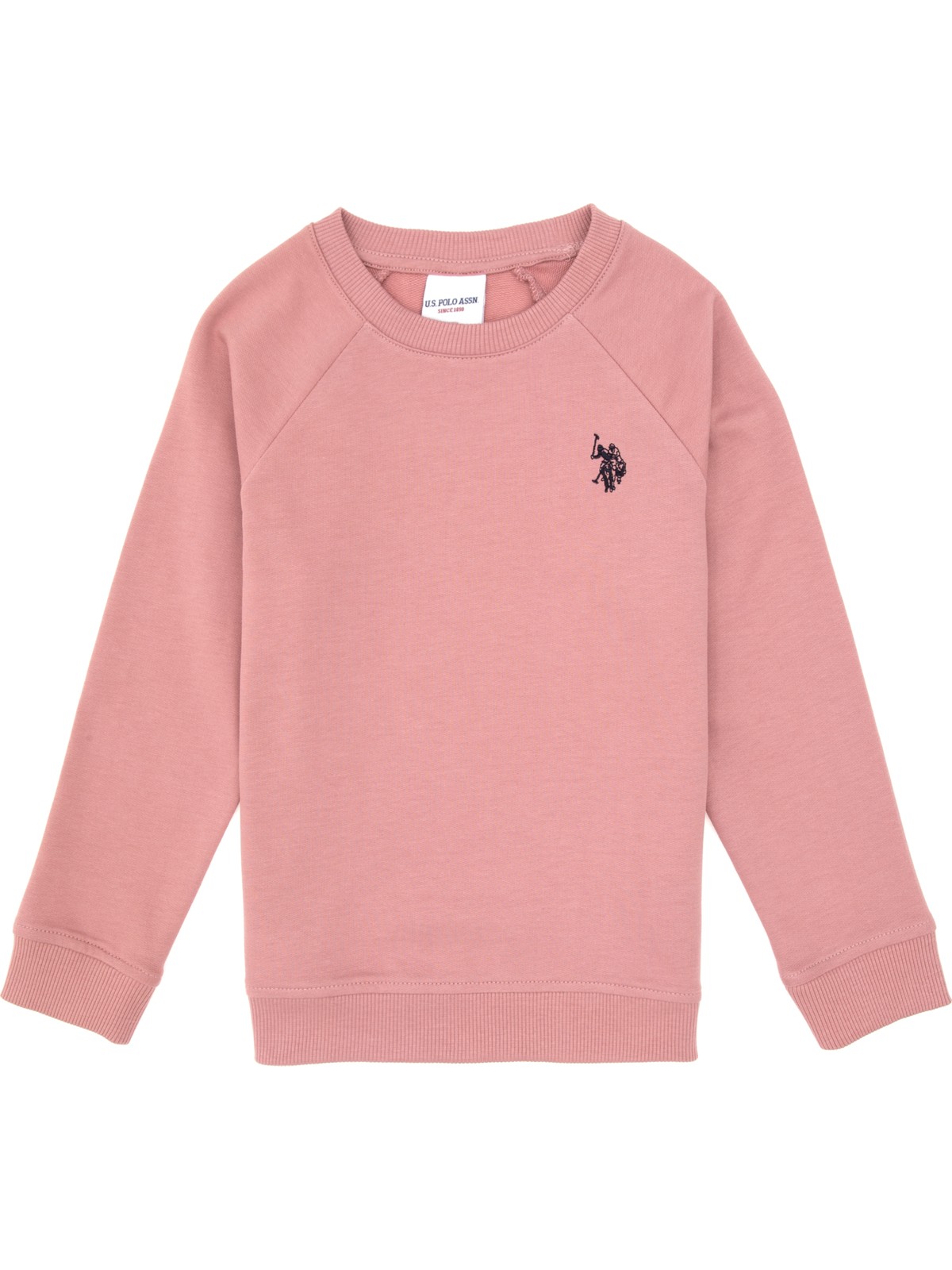 U.S. Polo Assn. Erkek Çocuk Siyah Basic Bisiklet Yaka Sweatshirt 50313832-VR046 - Görsel 3