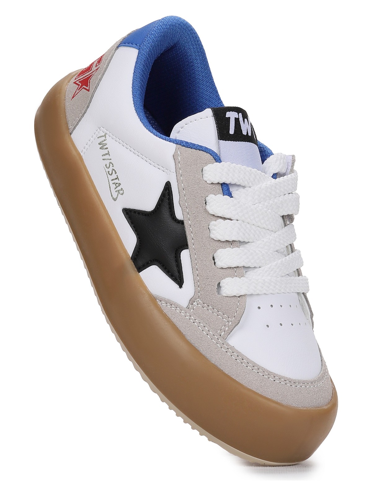 Kiko Kids Rida Günlük Cırtlı Bağcıklı Erkek Çocuk Spor Ayakkabı