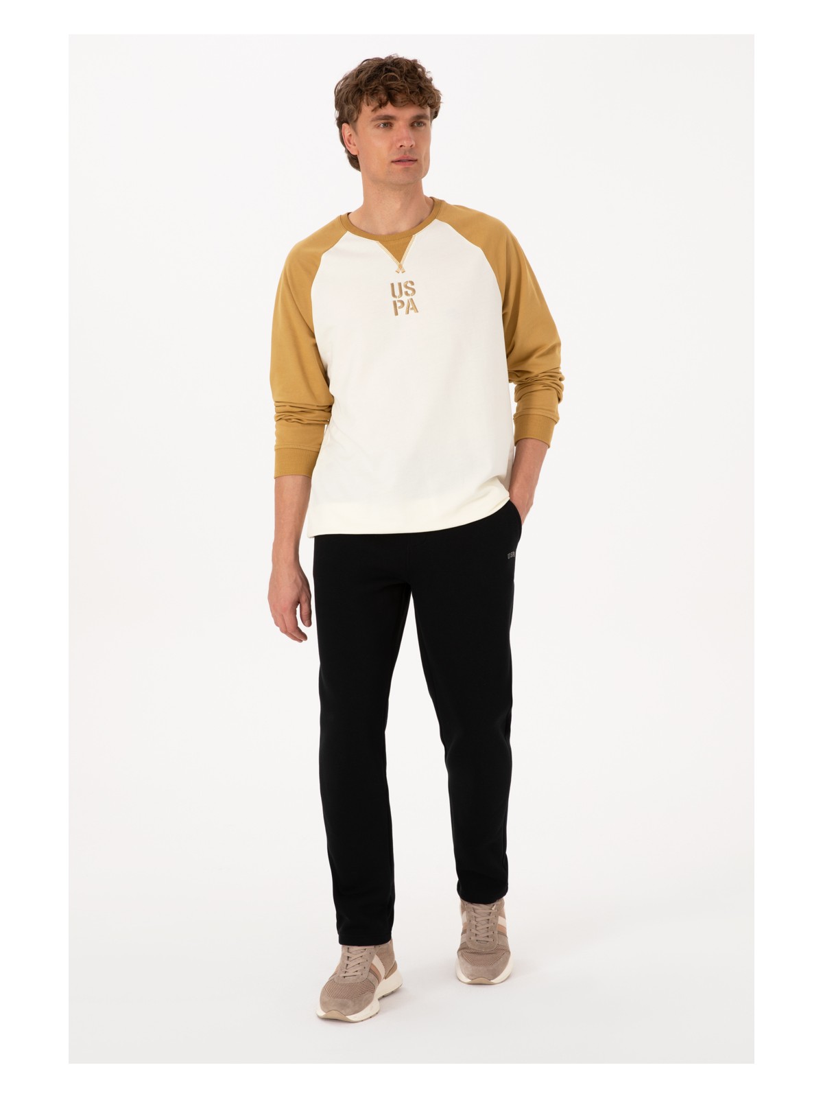 U.S. Polo Assn. Erkek Lacivert Şardonlu Eşofman Altı 50313761-VR033 - Görsel 9