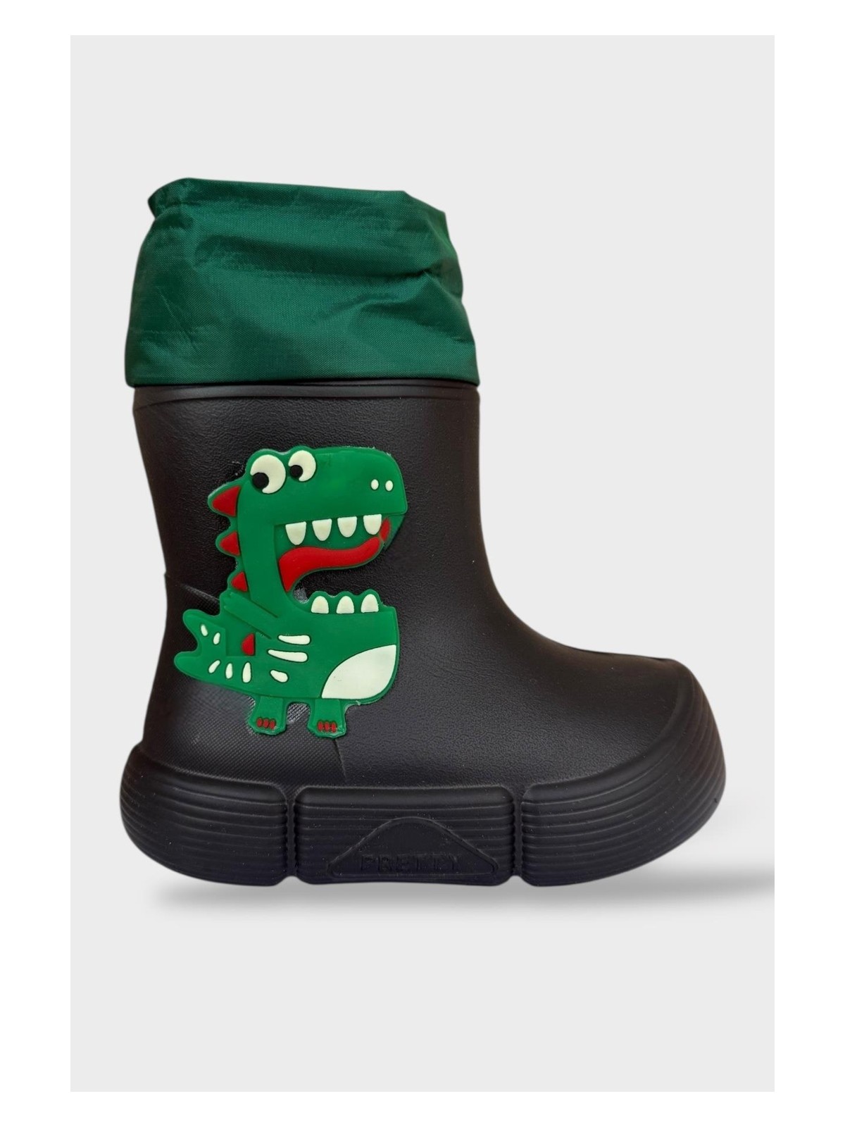 Liger Çocuk Kışlık Su Geçirmez Yağmur Botu Siyah