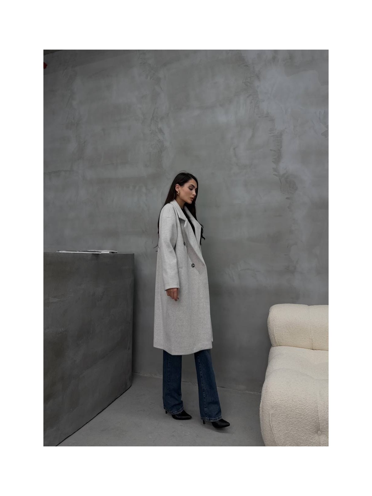 Faf Tekstil Pure Elegance Uzun Kaban