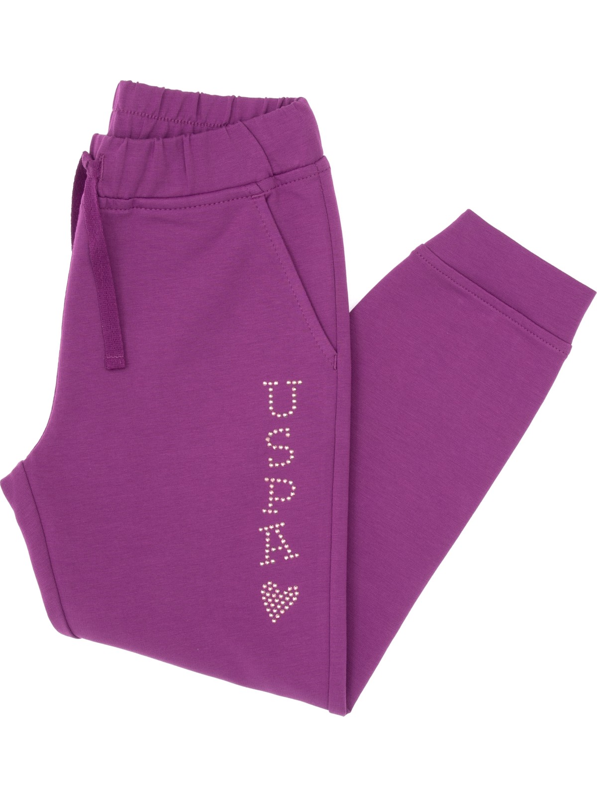 U.S. Polo Assn. Kız Çocuk Orkide Jogger Eşofman Altı 50317895-VR221 - Görsel 5