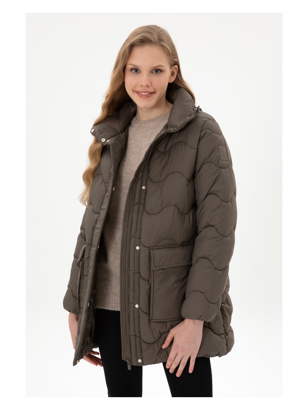 U.S. Polo Assn. U.s. Polo Assn. Kadın Vizon Kaban 50312018-VR052