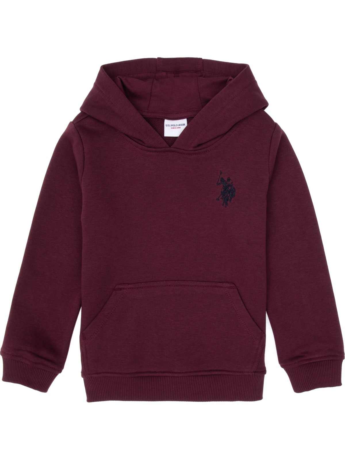 U.S. Polo Assn. Erkek Çocuk Antrasit Melanj Basic Kapüşonlu Sweatshirt 50313980-VR081 - Görsel 3