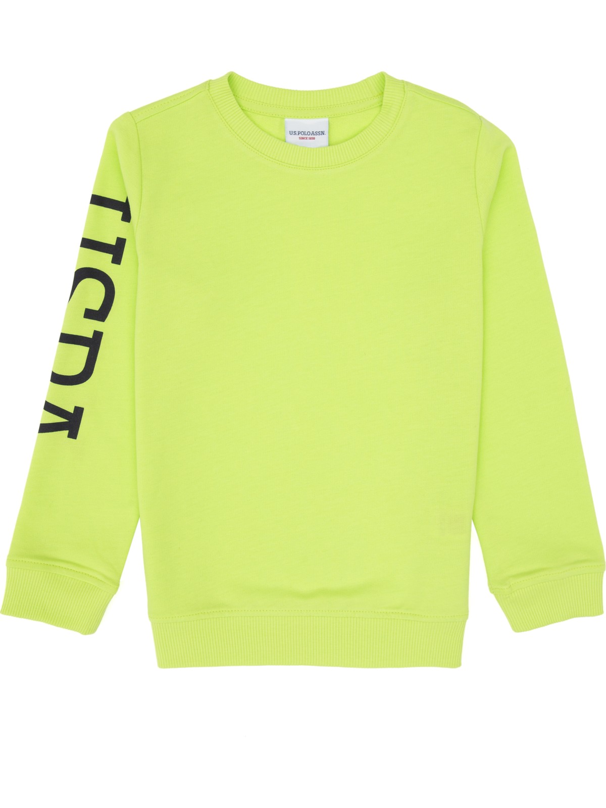 U.S. Polo Assn. Erkek Çocuk Mango Bisiklet Yaka Basic Sweatshirt 50313831-VR244 - Görsel 4