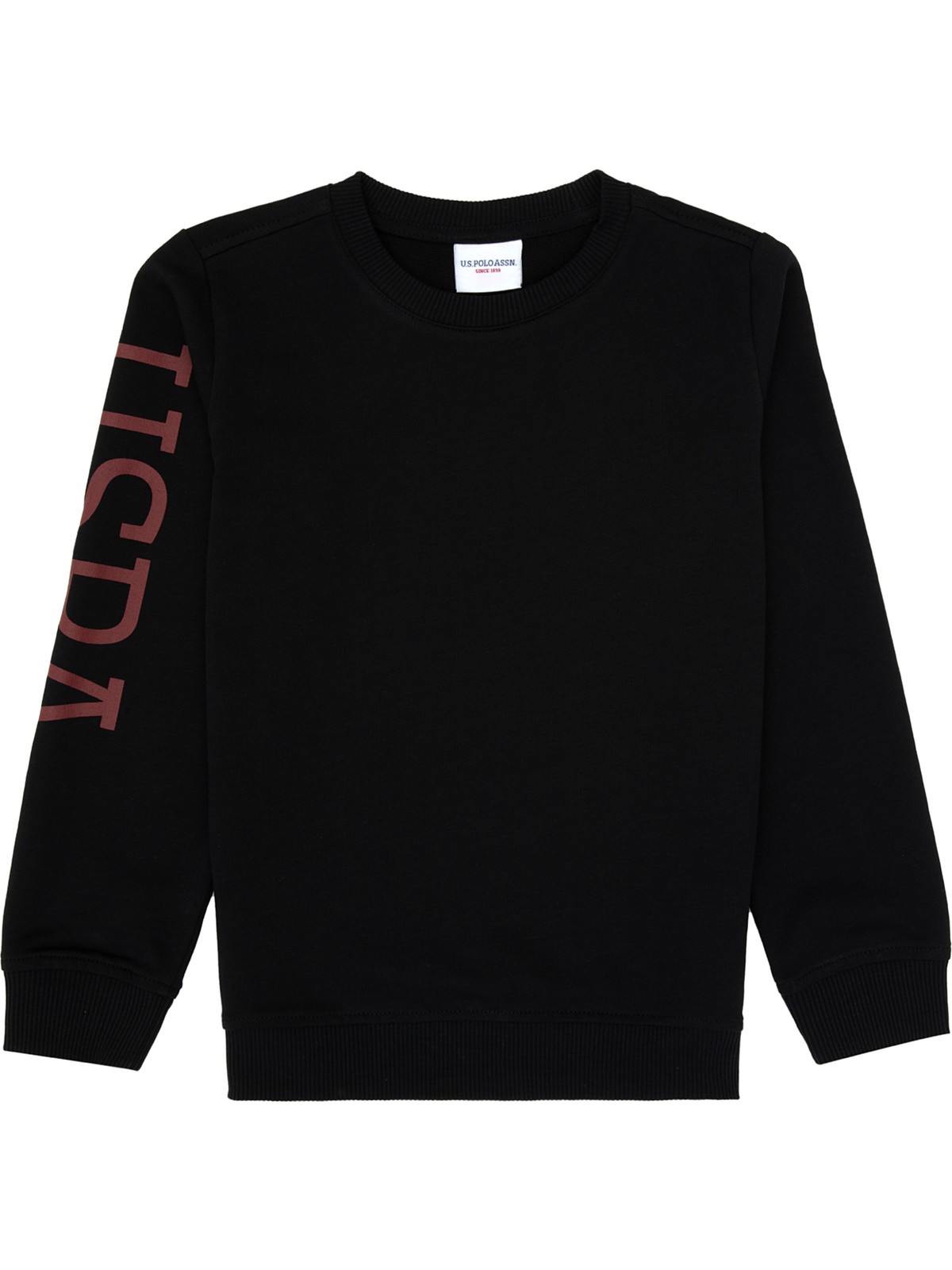 U.S. Polo Assn. Erkek Çocuk Yeşil Basic Bisiklet Yaka Sweatshirt 50313831-VR020 - Görsel 10