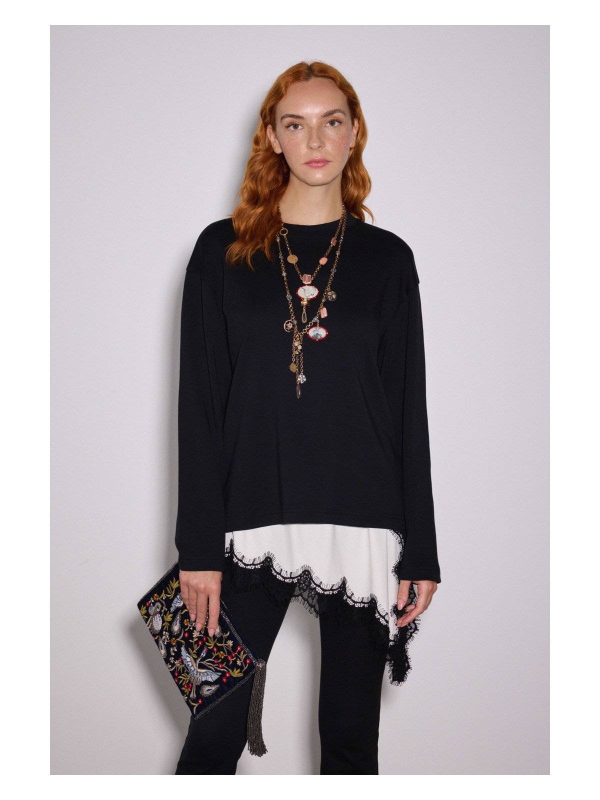 Babokah Premium Uzun Kol Oversize Tshirt - Görsel 4