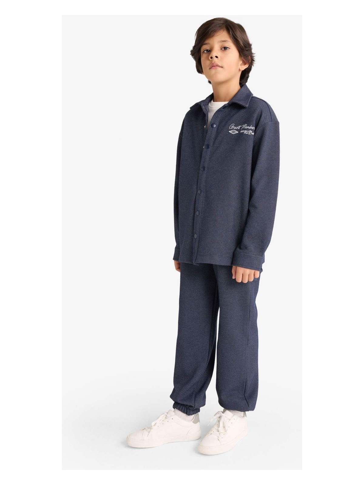 DeFacto Oversize Geniş Kalıp Beli Lastikli Eşofman Altı Erkek Çocuk G3274A825WN