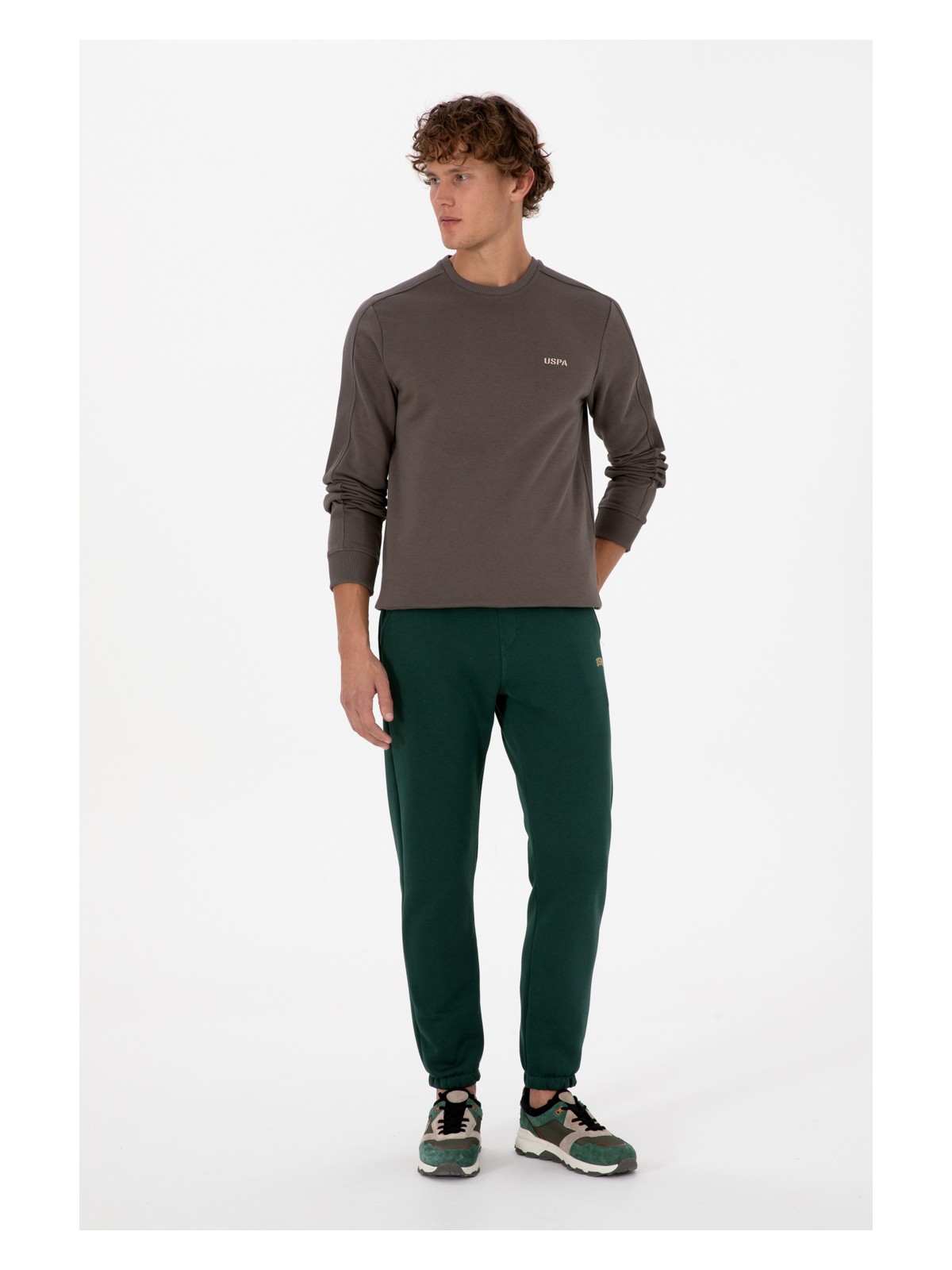 U.S. Polo Assn. Erkek Siyah Şardonlu Eşofman Altı 50313745-VR046 - Görsel 6