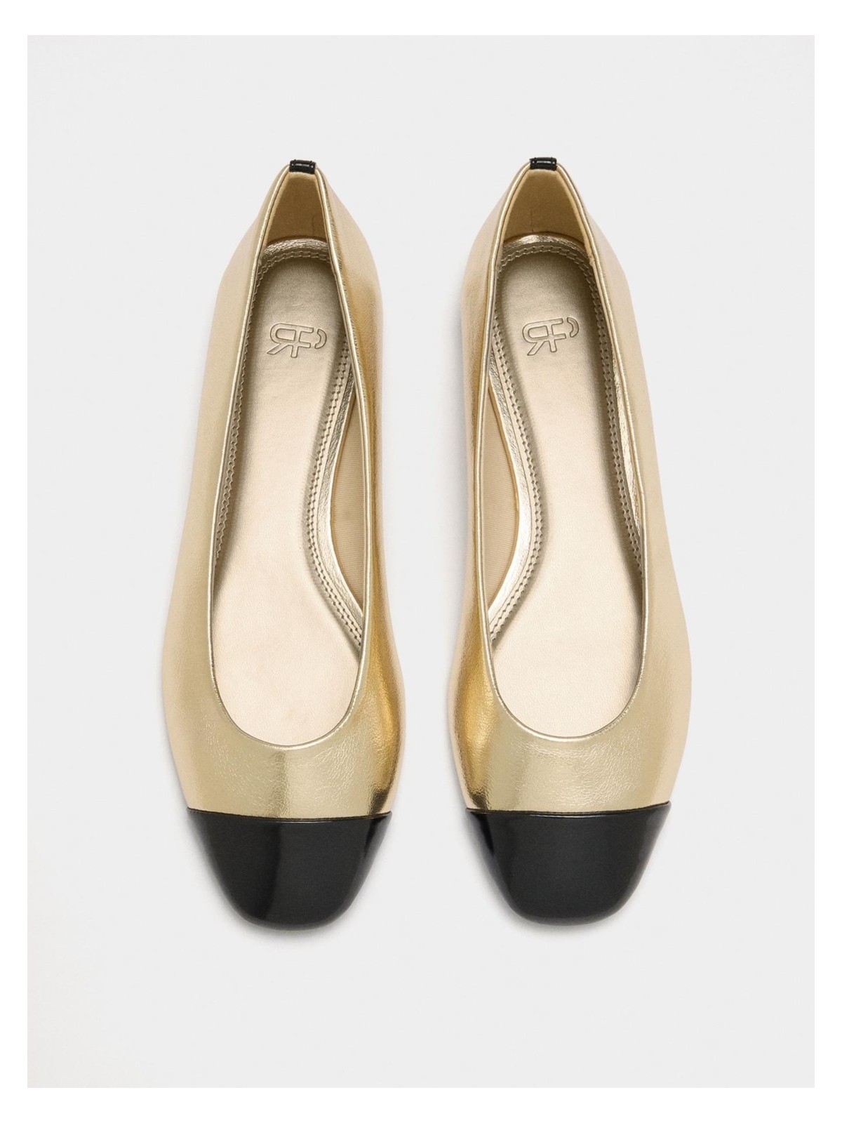 Parfois Kontrastlı Düz Babet - Görsel 4