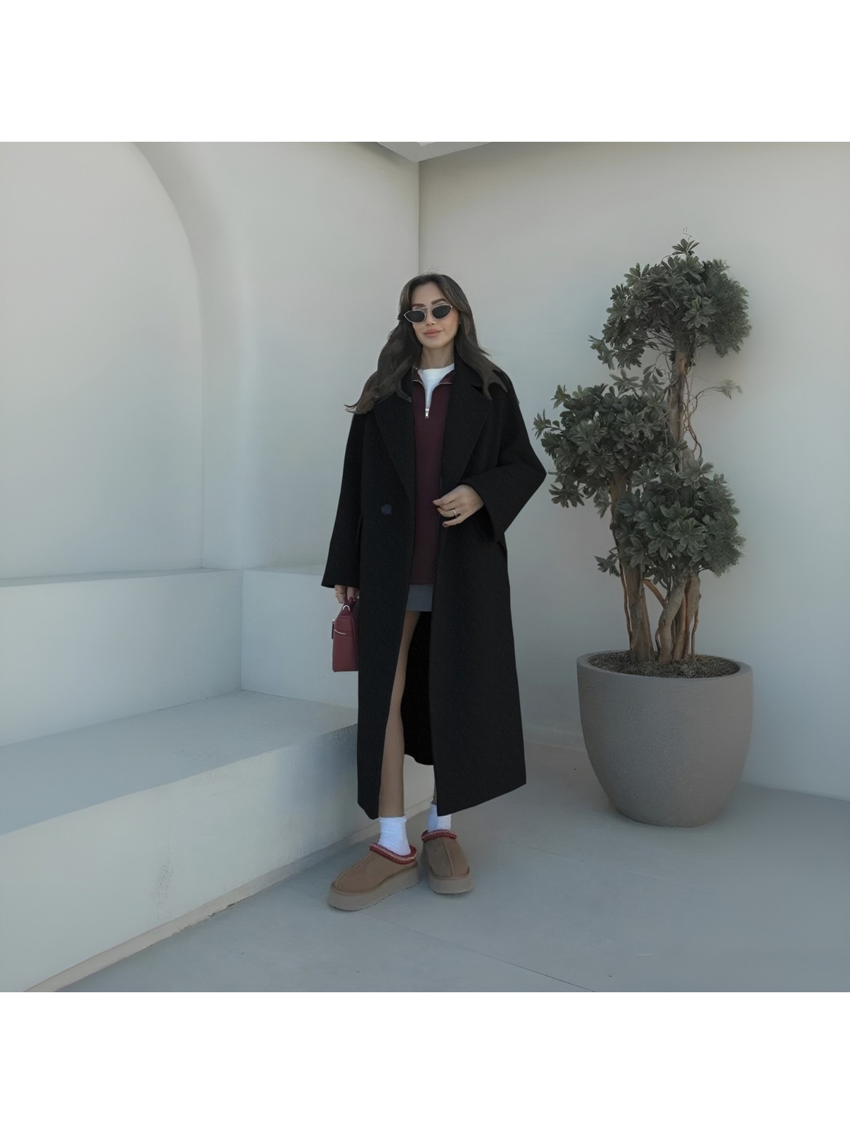 Barbora Kaşe Kadın Kaban - Görsel 2