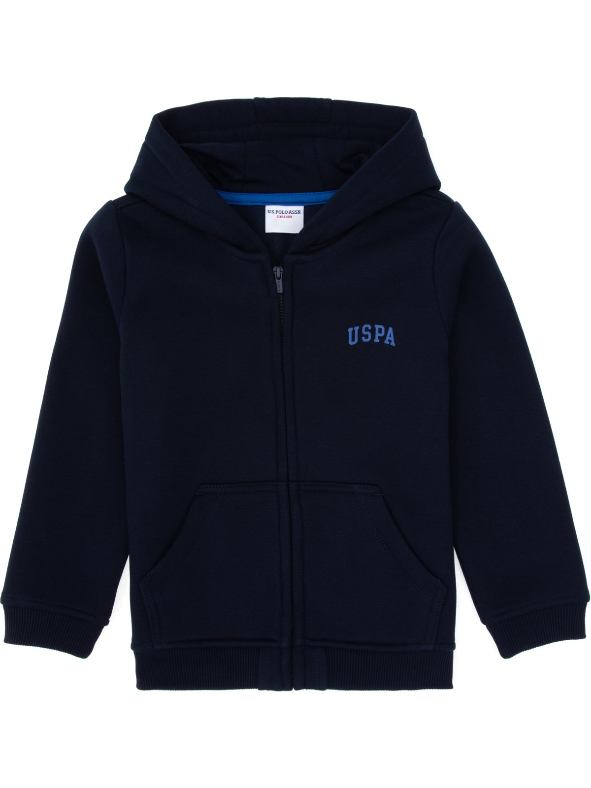 U.S. Polo Assn. Erkek Çocuk Haki Fermuarlı Kapüşonlu Sweatshirt 50313852-VR027 - Görsel 7