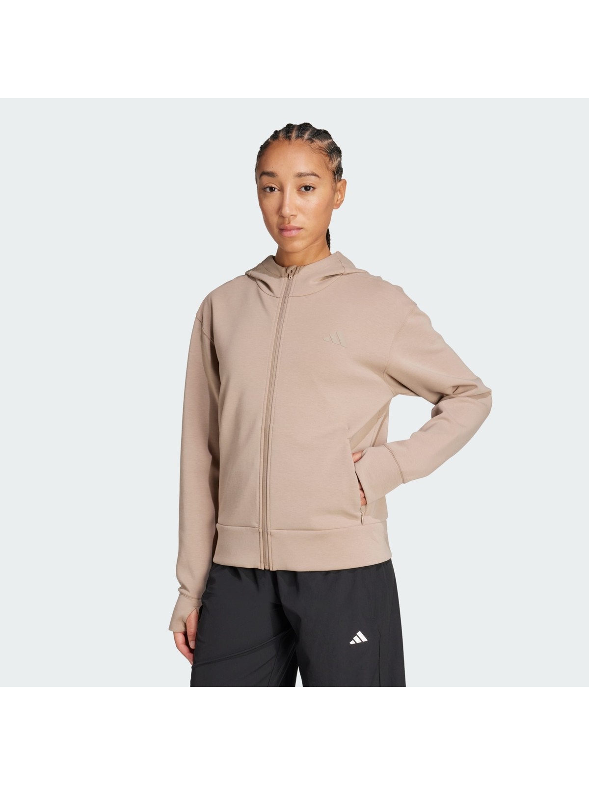 adidas Adidas Performance JP2654 Designed 4 Training Full-Zip Hooded Sweatshirt - Görsel 5