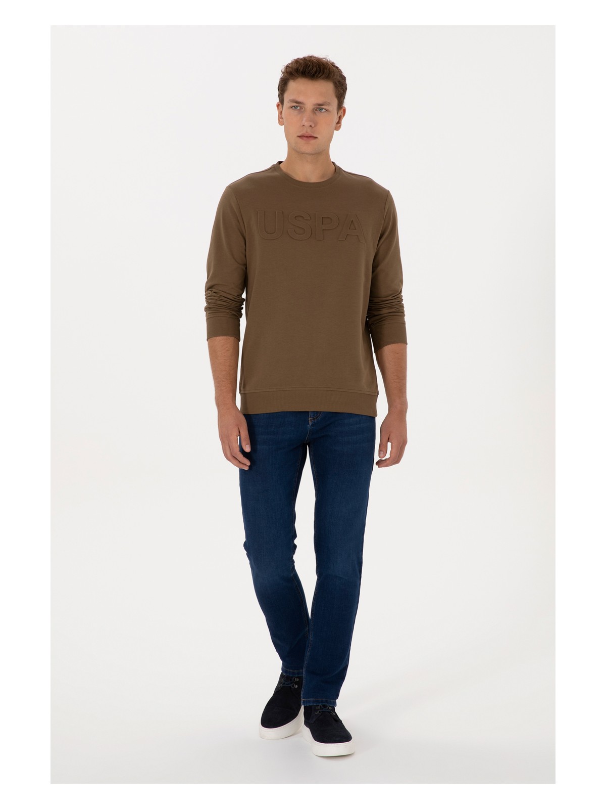 U.S. Polo Assn. Erkek Koyu Mavi Slim Fit Jean Pantolon 50316552-DN0023