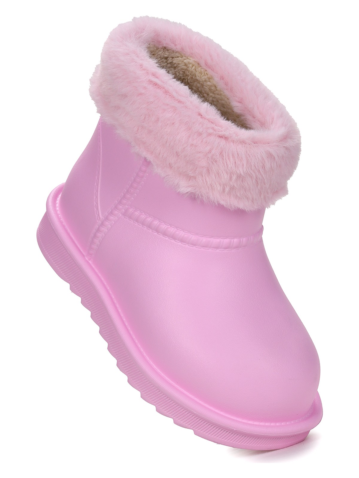 Kiko Kids Geta Su Geçirmez Içi Kürklü Kız Çocuk Eva Yağmur Kar Çizme - Görsel 3