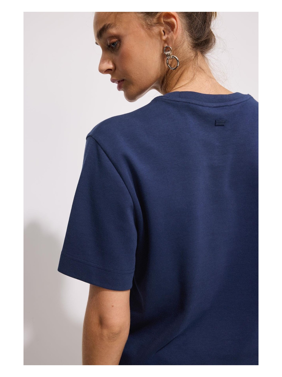 Babokah Premium Pamuk Basic Tshirt Kadın - Görsel 7