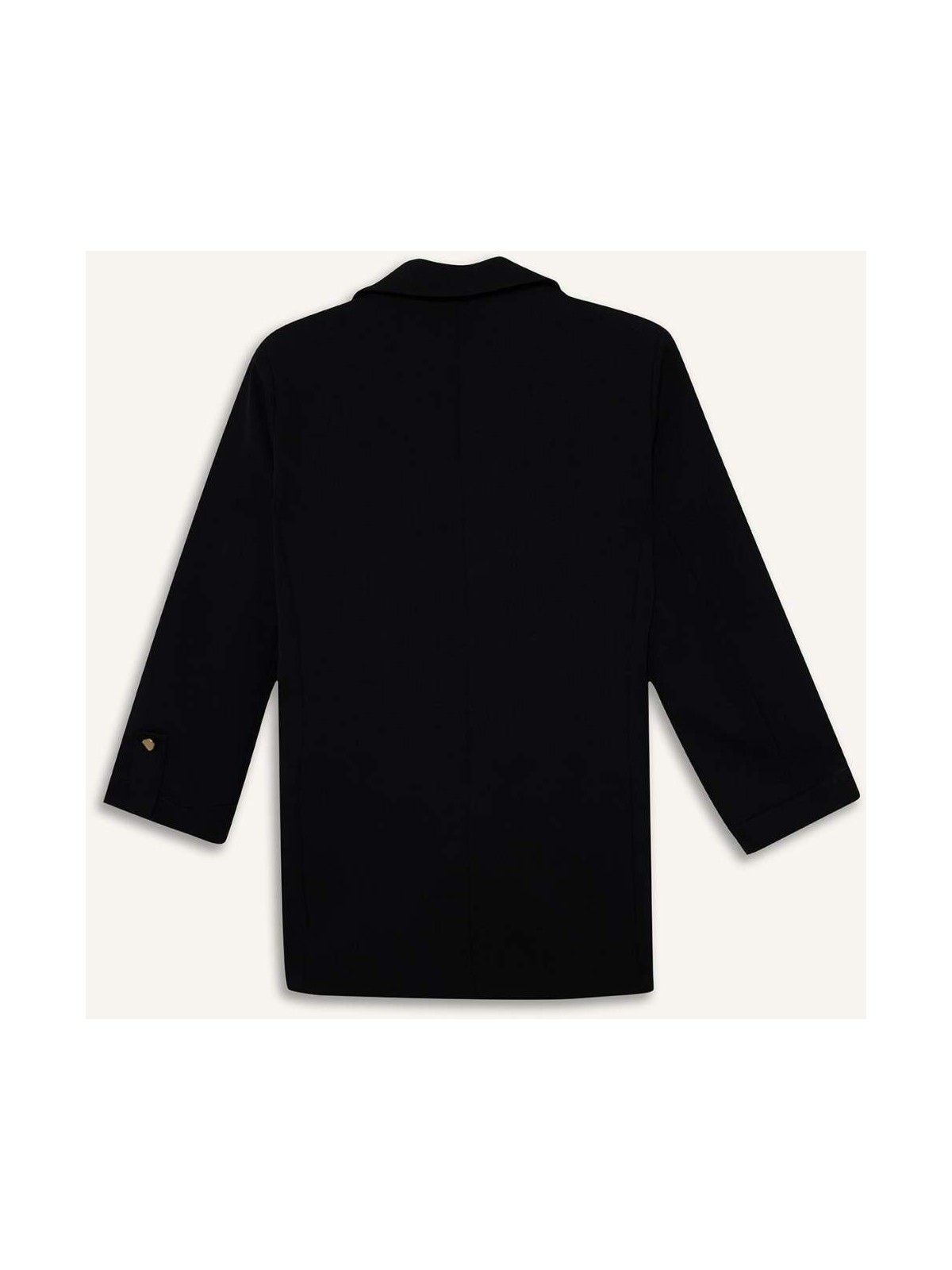 DeFacto Oversize Ceket Yaka Basic Blazer Ceket C3215AX25AU - Görsel 7