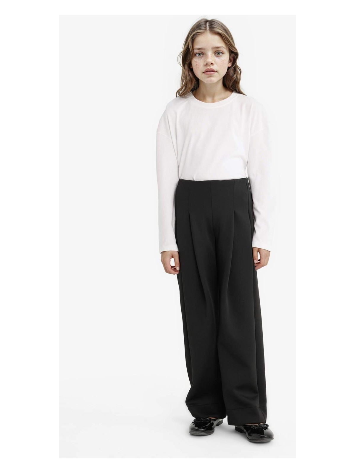 DeFacto Relax Fit Skuba Dalgıç Kumaş Pantolon Kız Çocuk F3016A825AU