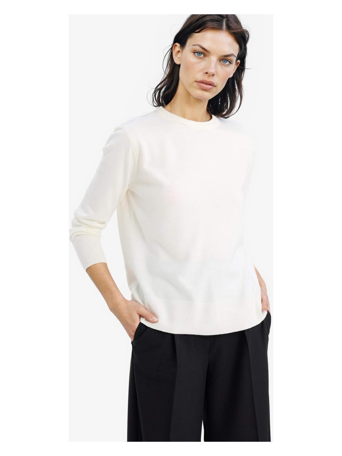 DeFacto Relax Fit Bisiklet Yaka Triko Kazak C0058AX25WN