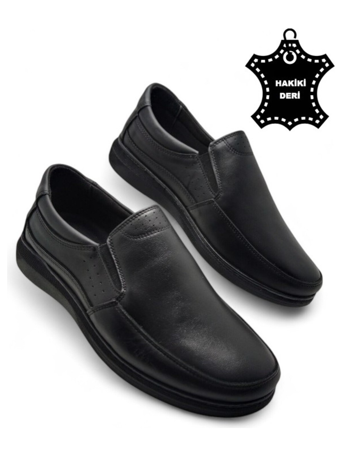 Magic Shoes Erkek Mevsimlik Hakiki Deri Ultra Rahat Klasik Günlük Baba Ayakkabısı