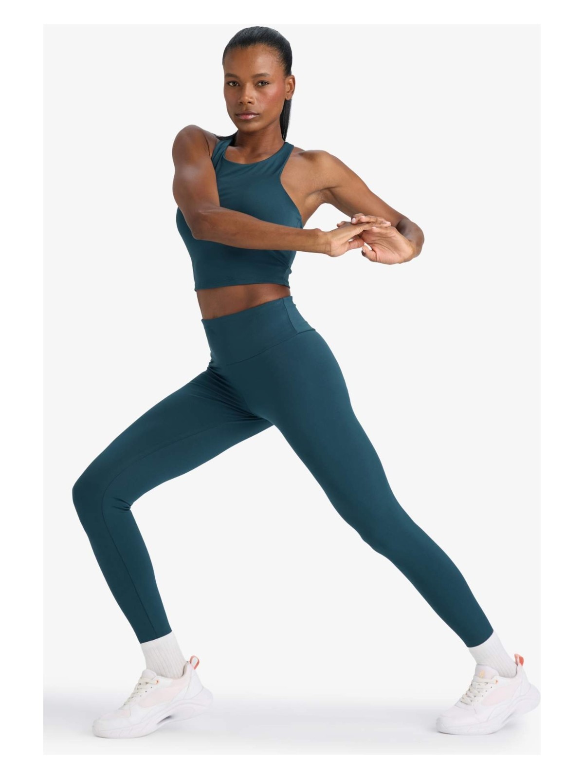 DeFacto Toparlayıcı Yüksek Bel Esnek Kumaş Basic Sporcu Tayt B4147AX25AU