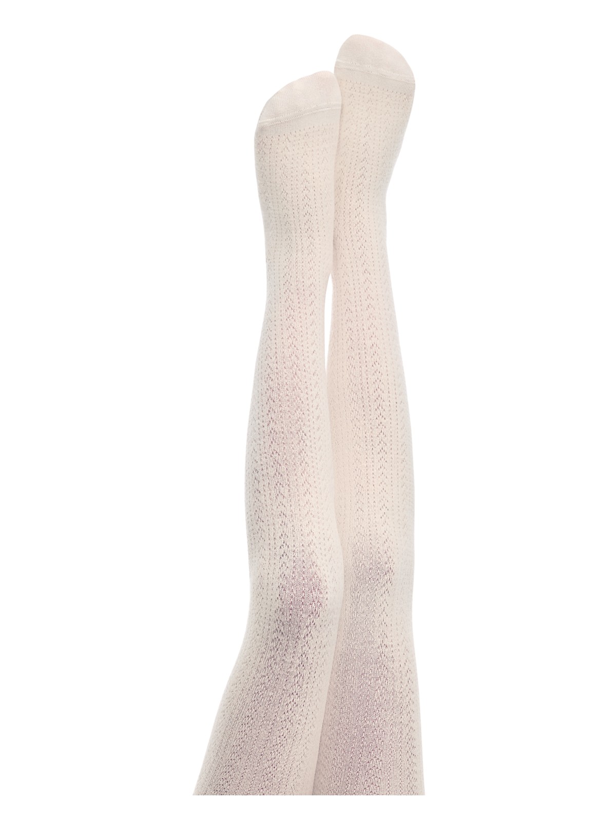 Penti Marshmallow Kız Çocuk Balıksırtı Desenli Triko 100 Denye Külotlu Çorap