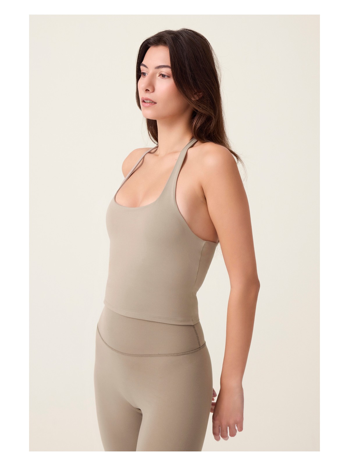 Los Ojos x Ece Vizon Halter Yaka Top Halter Tank - Görsel 4