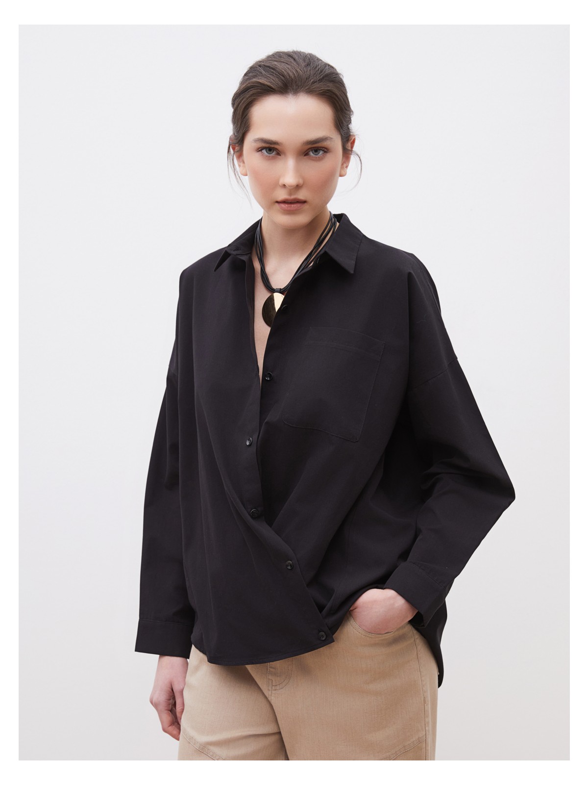 Soulife Poplin Kadın Gömlek