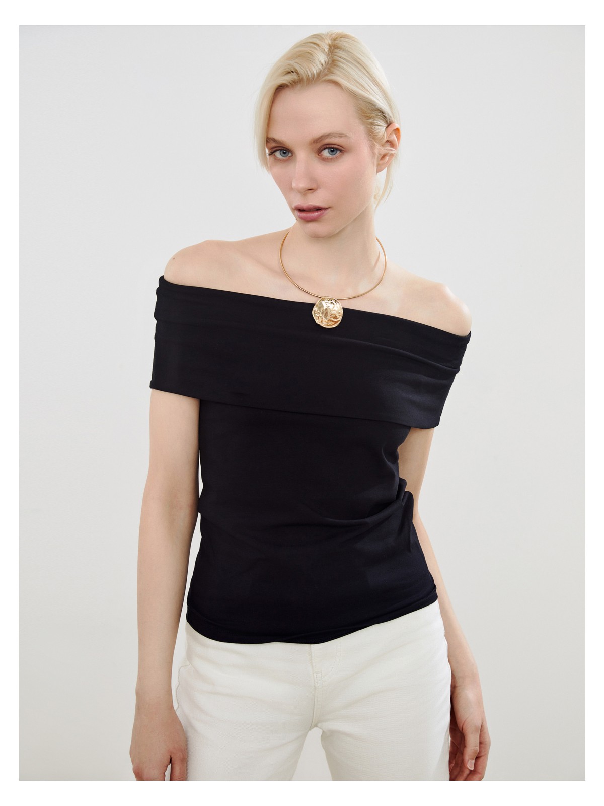 Soulife Kayık Yaka Bluz - Görsel 3