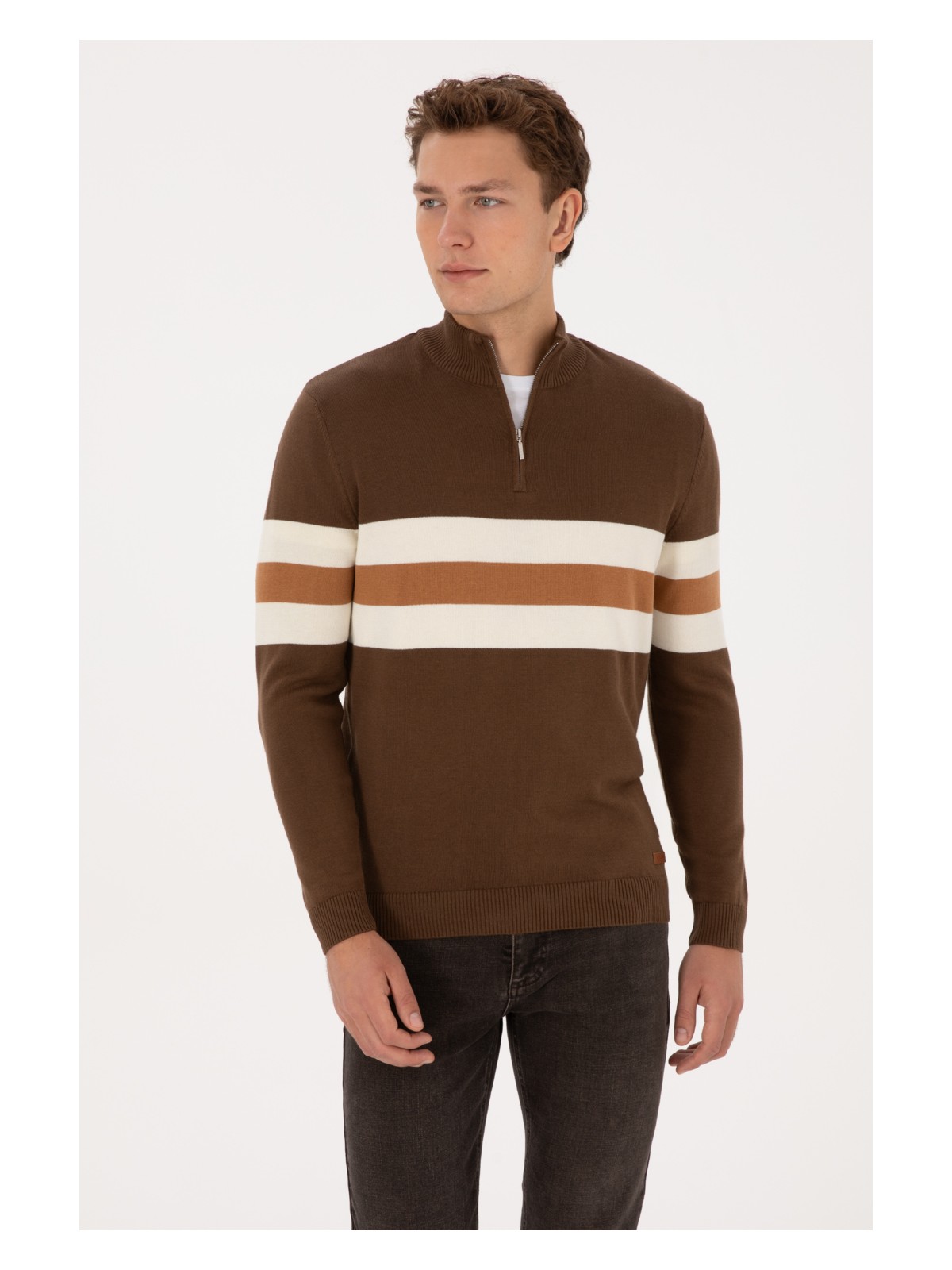 U.S. Polo Assn. U.s. Polo Assn. Erkek Lacivert Kazak /triko 50315034-VR033 - Görsel 7