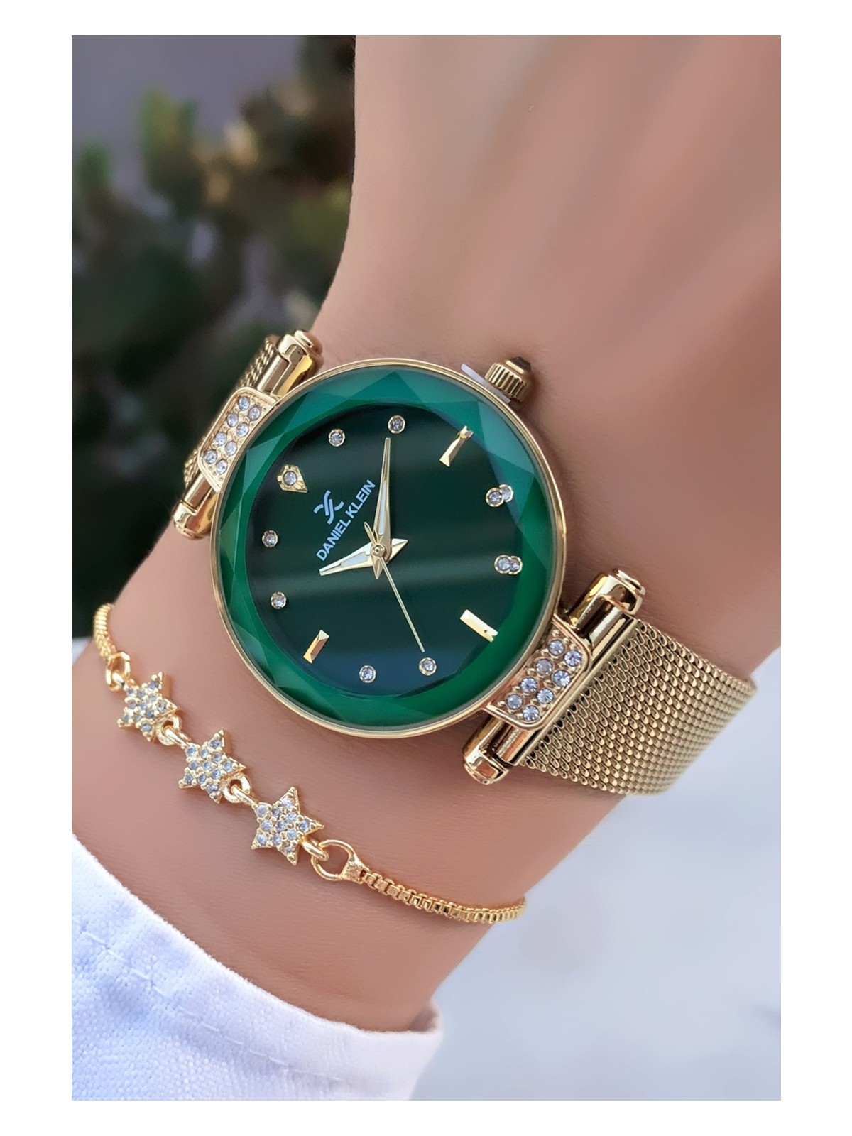 Daniel Klein Orijinal Çelik Kordon Kadın Kol Saati 3 Atm Su Geçirmezlik Gold Renk Bileklik Hediyeli DK951C1 - Görsel 5