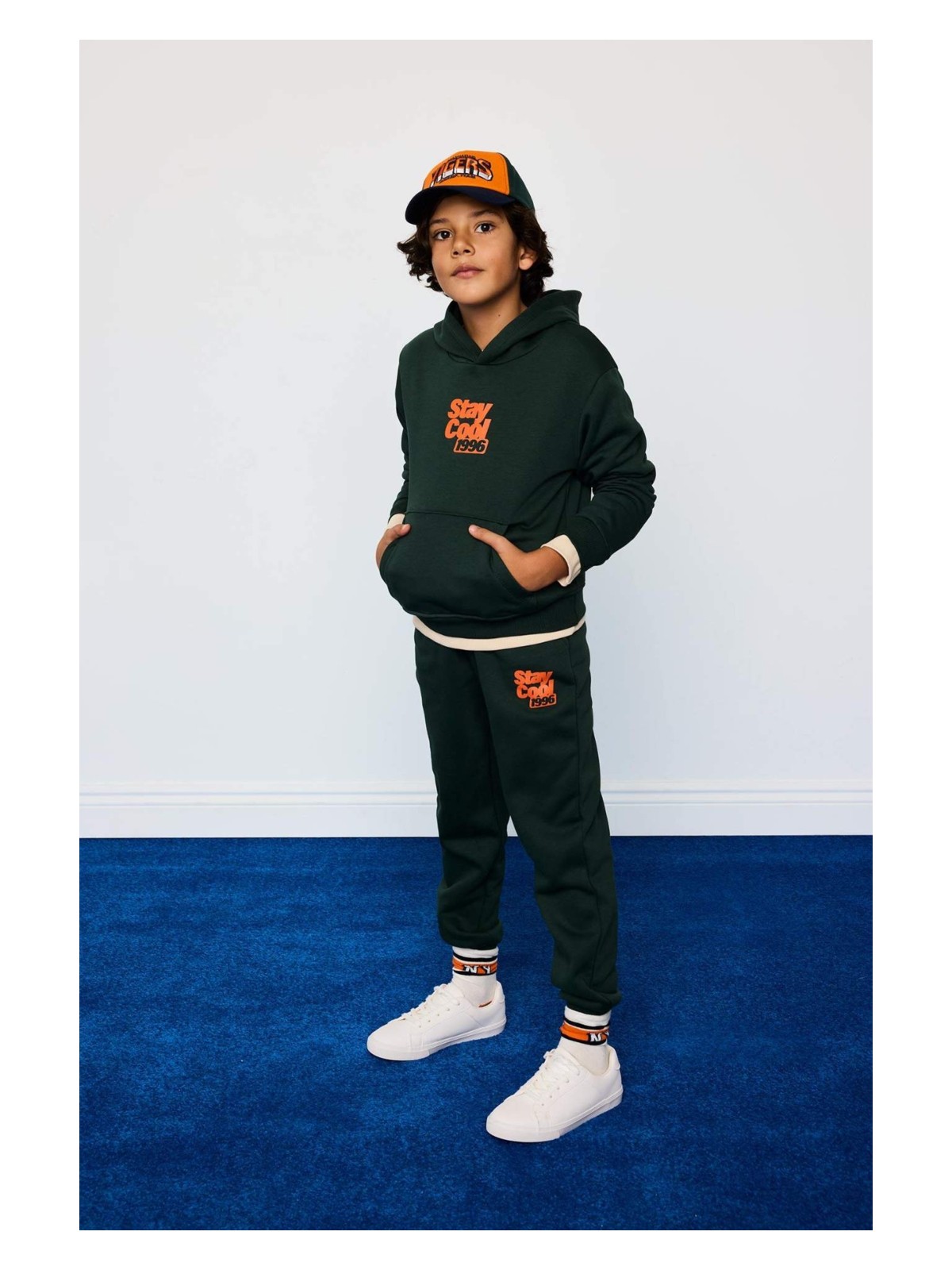 DeFacto Beli Lastikli Baskılı Eşofman Altı Erkek Çocuk E9441A825WN