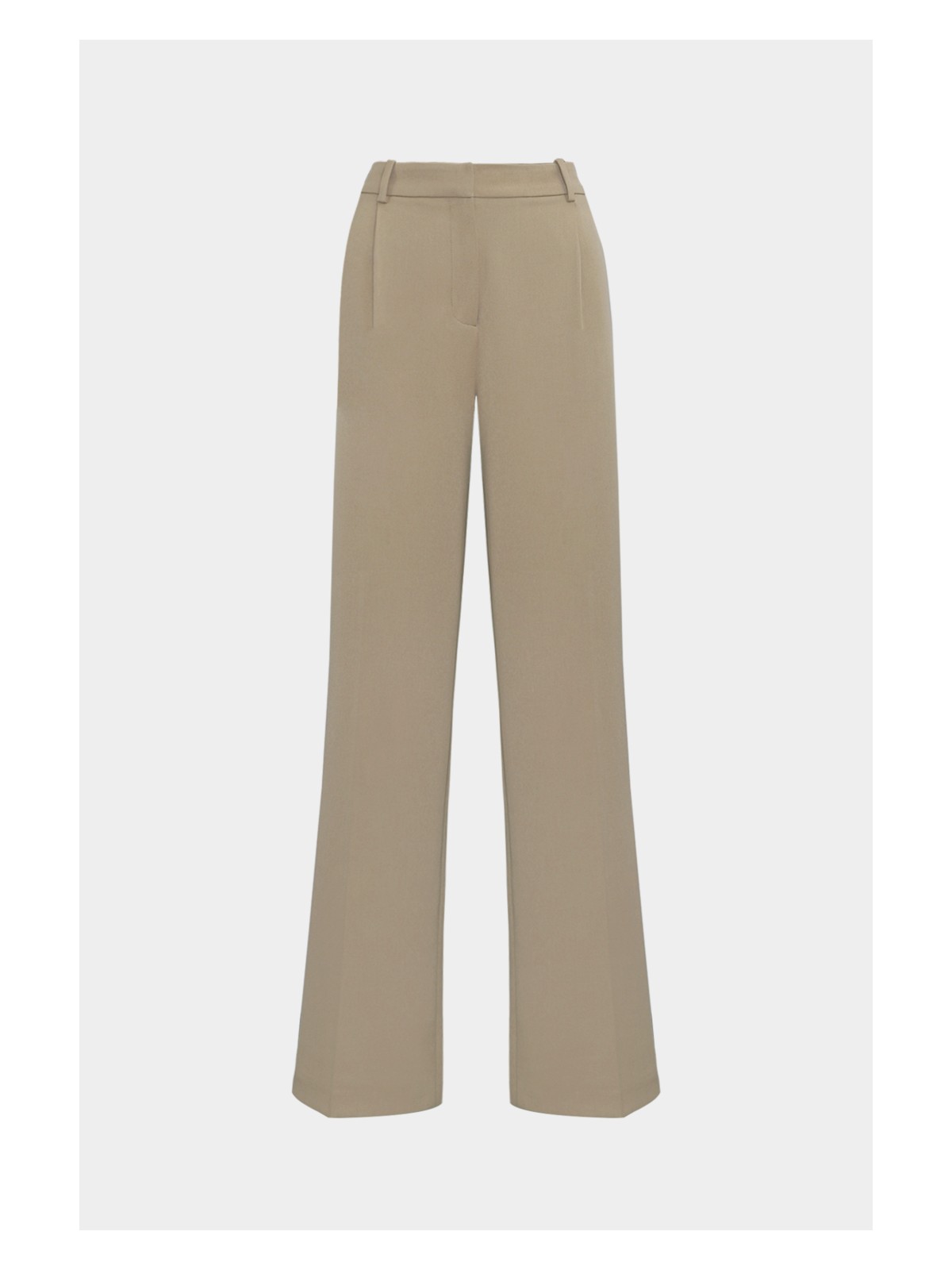 Açelya Okcu Premium Vento Orta Bel Wide Leg Dokuma Pantolon