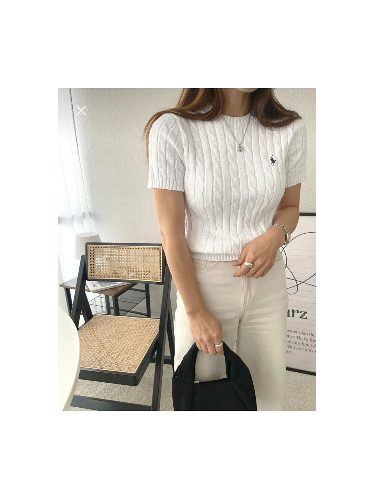 Hannar Kısa Kollu Triko Kazak