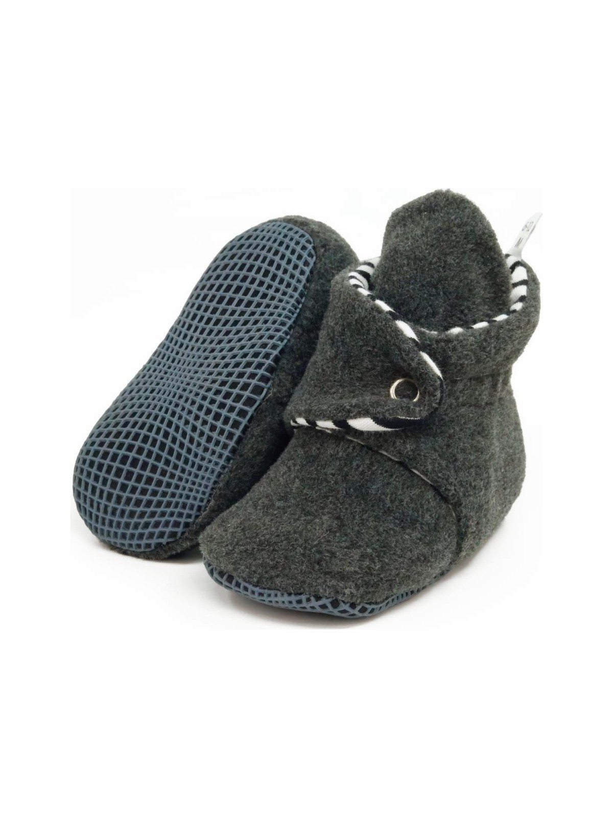 Ella Bonna Polar Bebek Pandufu, Kaydırmaz Taban, Organik Pamuk Astarlı, Ilk Adım Ev Patiği - Görsel 9