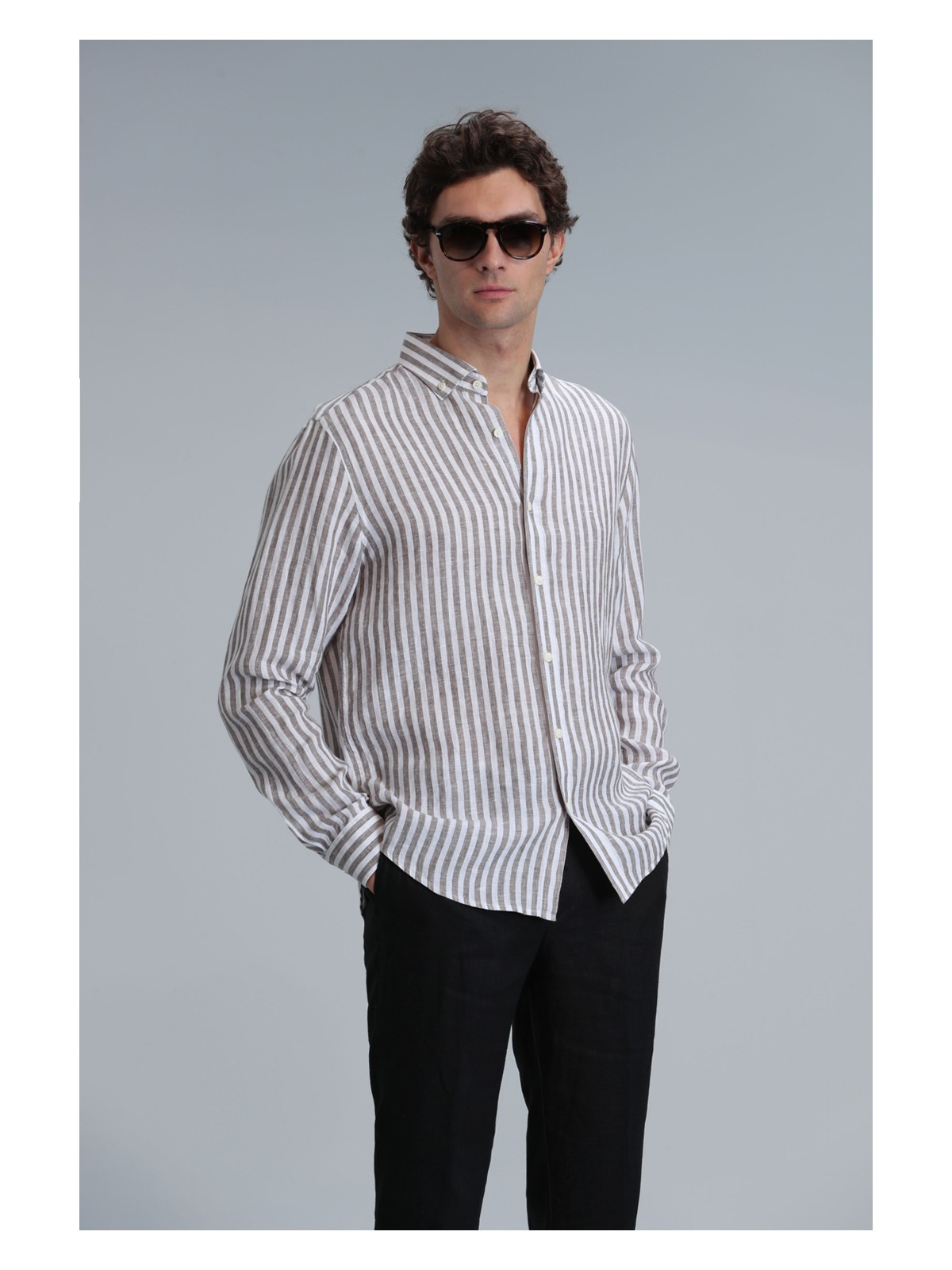 Lufian New Erkek Basic Gömlek Regular Fit