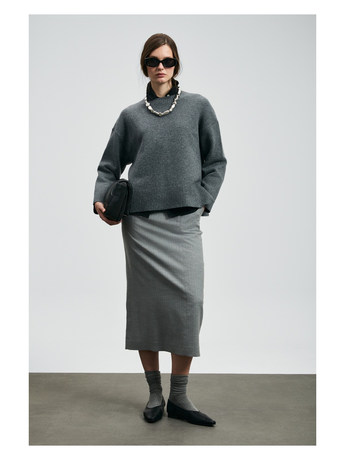 Lufian Pamela Kadın Kazak - Görsel 4