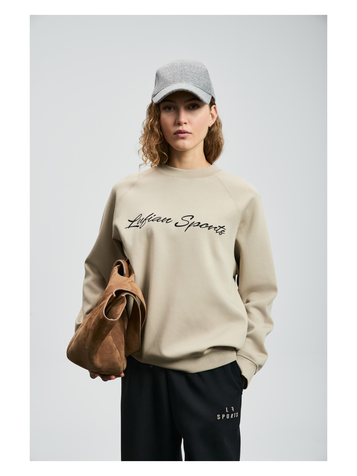 Lufian Ander Kadın Örme Sweatshırt - Görsel 6