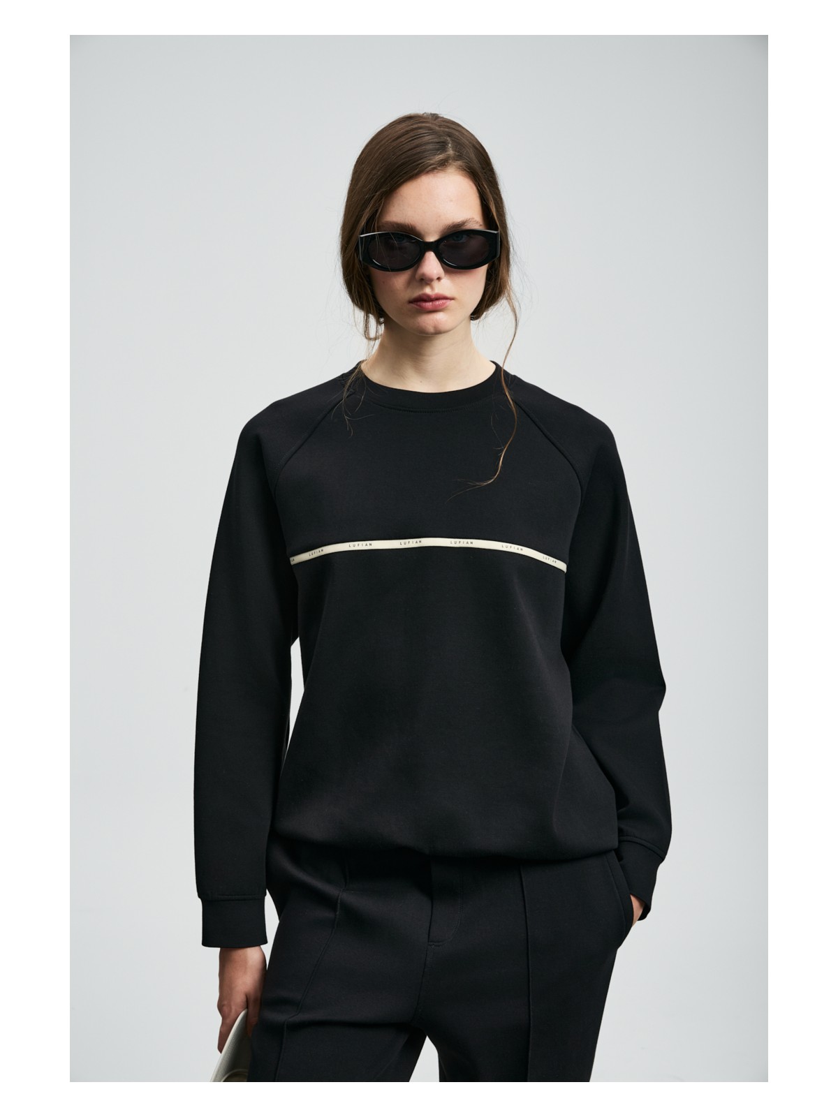 Lufian Angelına Kadın Örme Sweatshırt