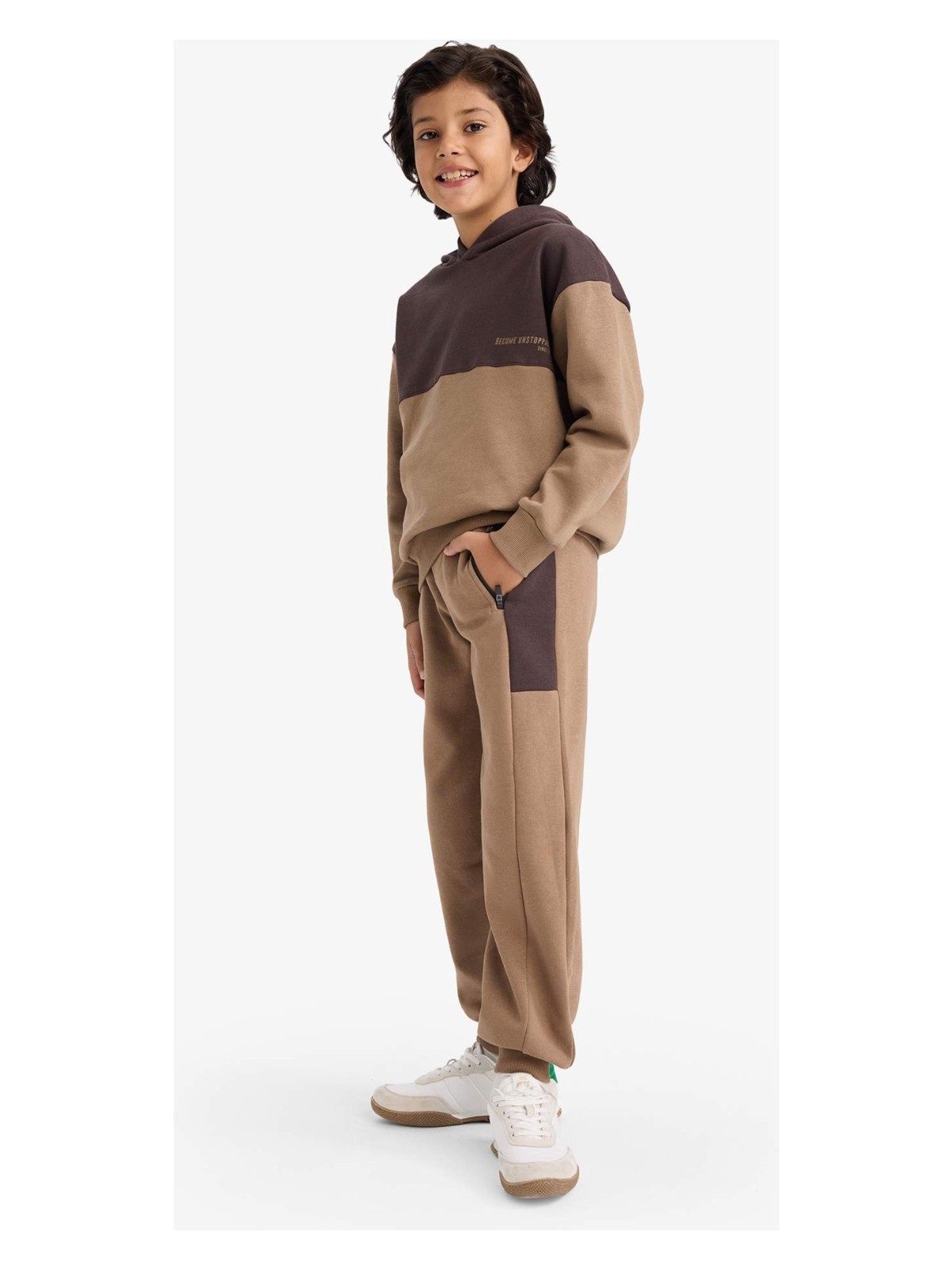 DeFacto Kargo Fit Beli Lastikli Eşofman Altı Erkek Çocuk G5568A825CW