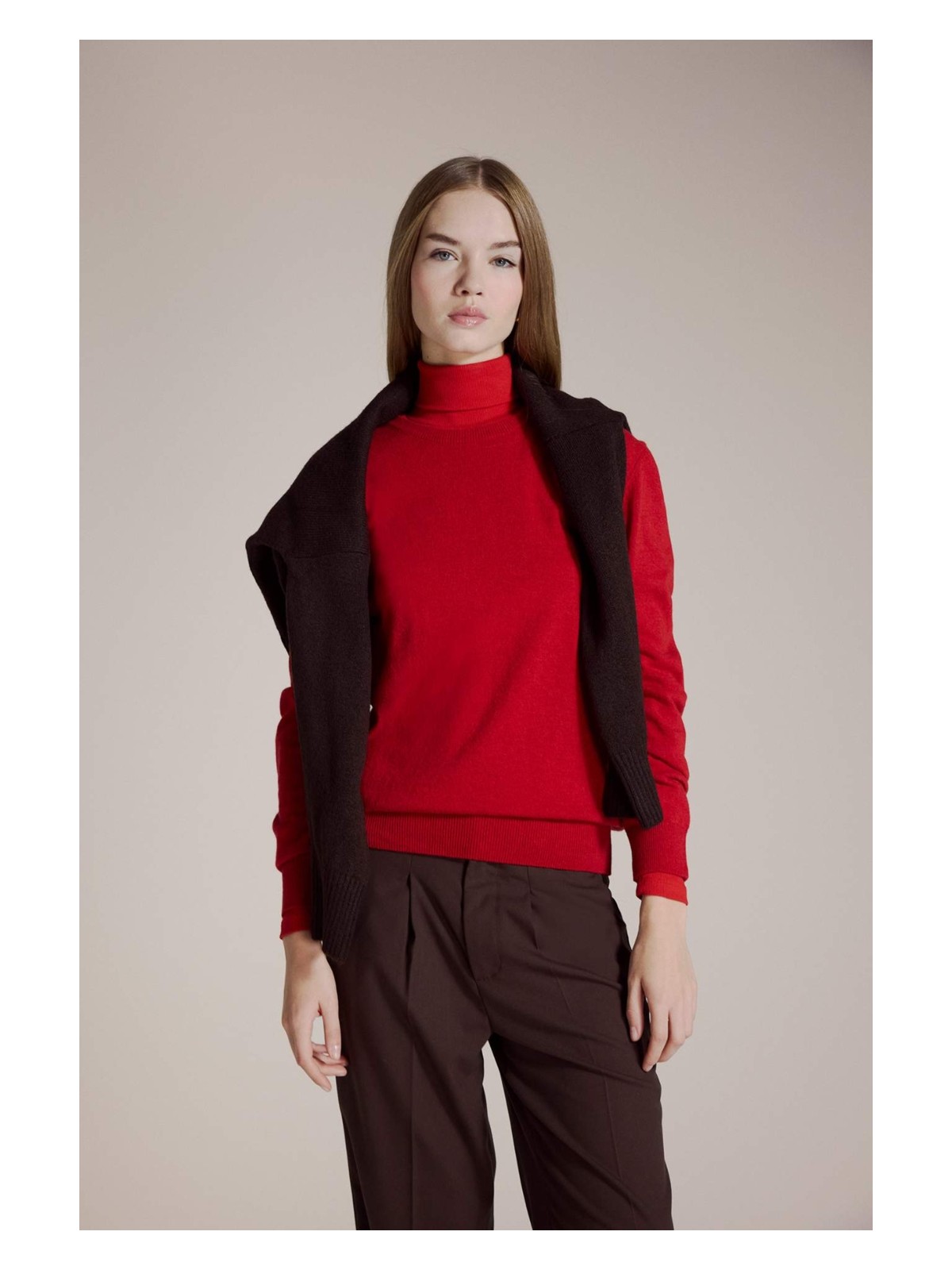 DeFacto Yün Karışımlı Bisiklet Yaka Triko Kazak G1385AX25WN