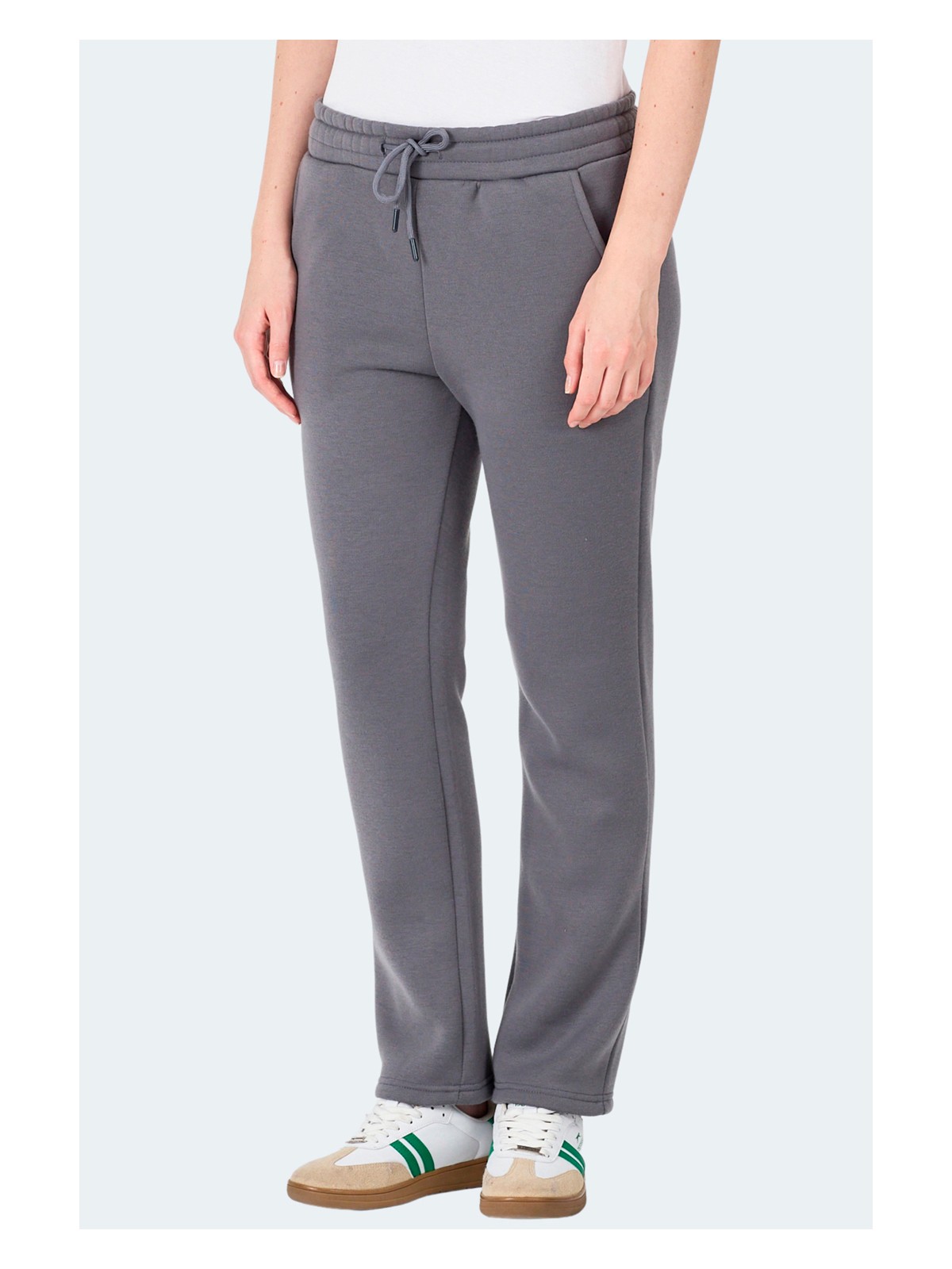 Slazenger Mıdnıght I Kadın Ekru Eşofman Altı - Görsel 7