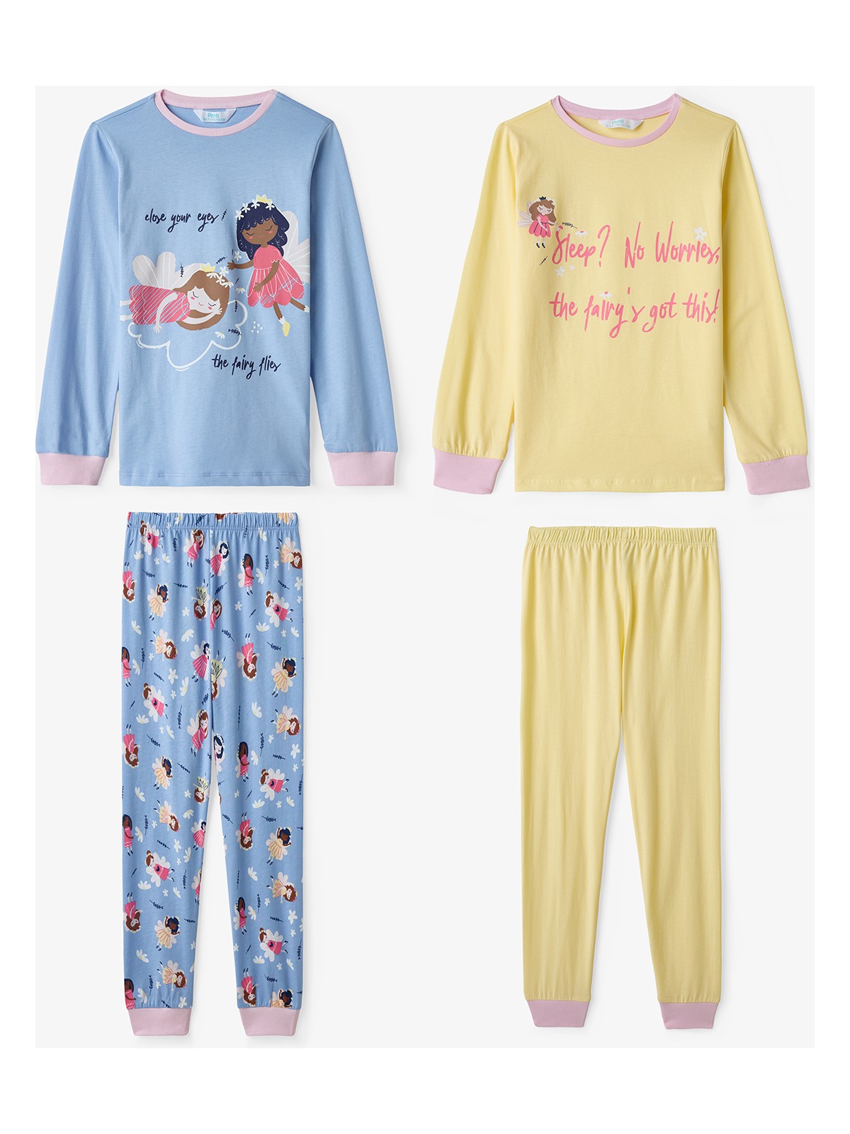 Penti Mavi Kız Çocuk Sleep Fairy 2'li Pijama Takımı