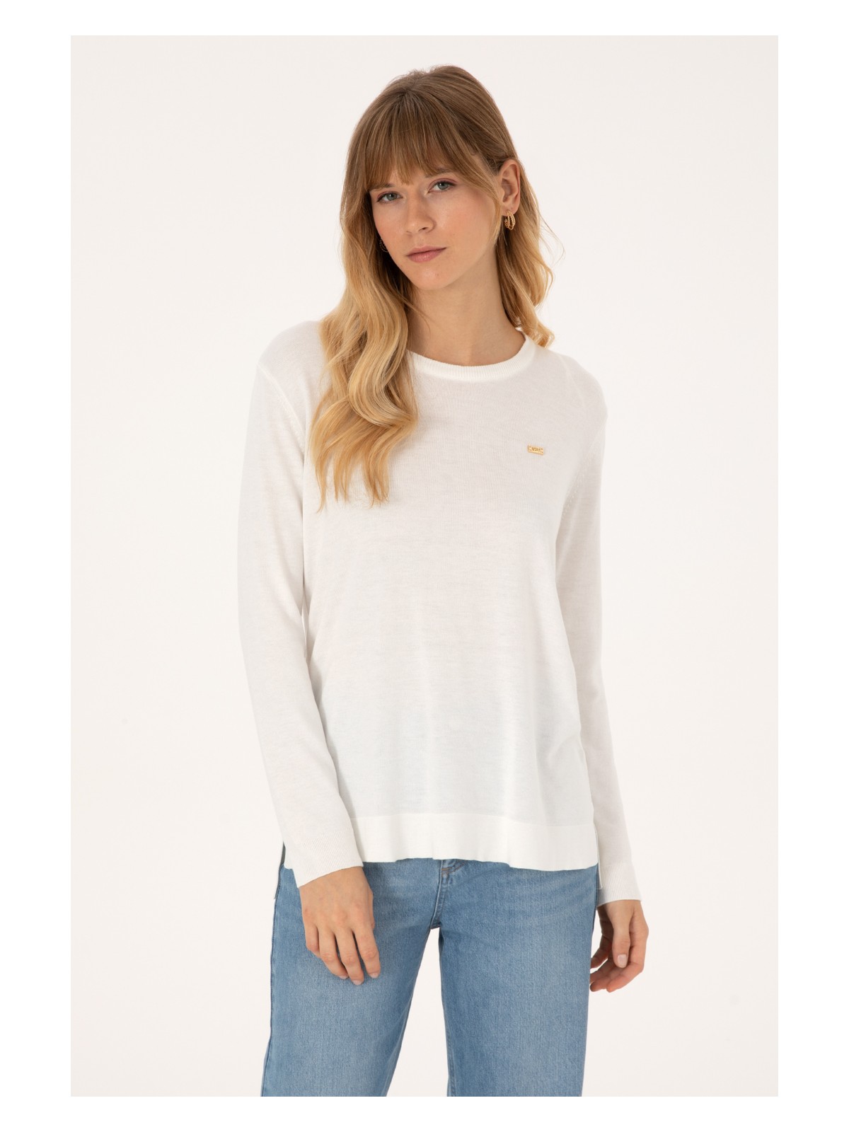 U.S. Polo Assn. Kadın Siyah Basic Kazak 50315449-VR046 - Görsel 3