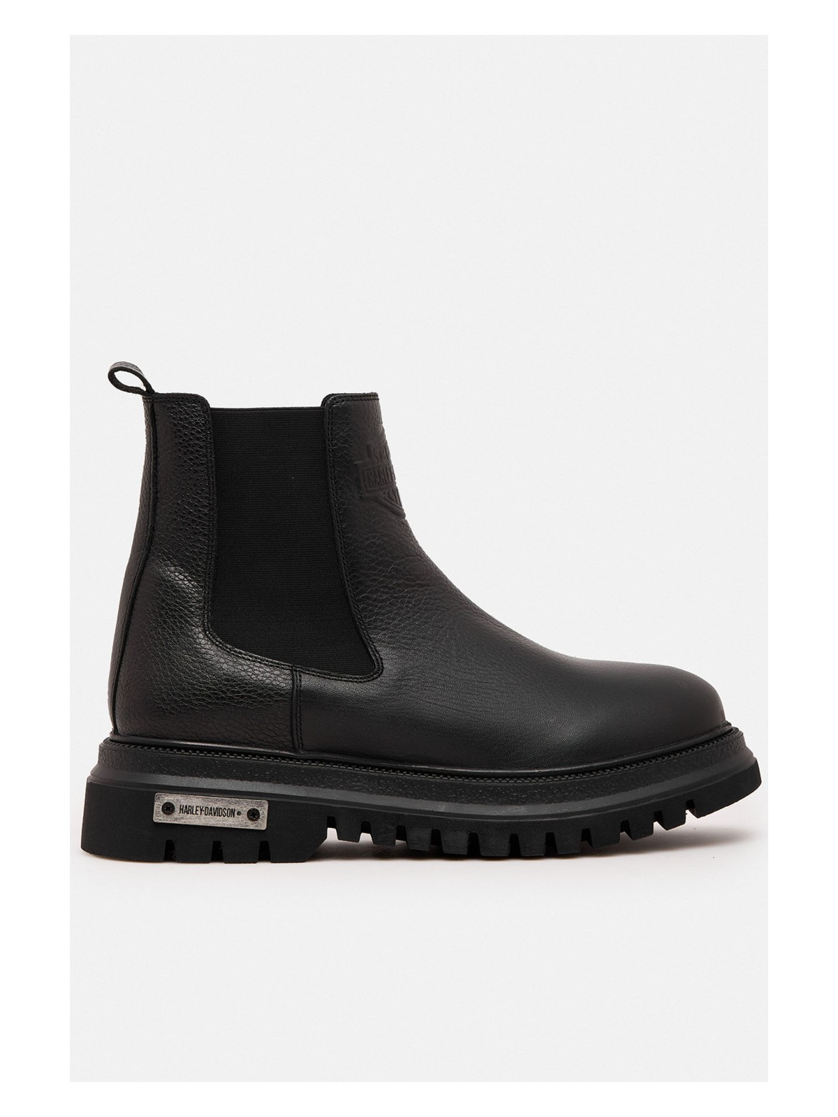 Harley Davidson 12011 Siyah Deri Erkek Bot